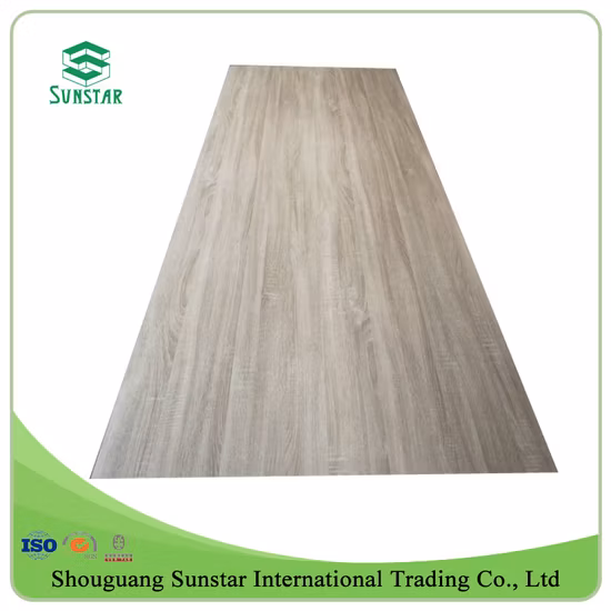 가구와 장식용 일반 /멜라민 적층 중간 밀도 섬유판 광택/매트/양각/UV 표면 마감 MDF
