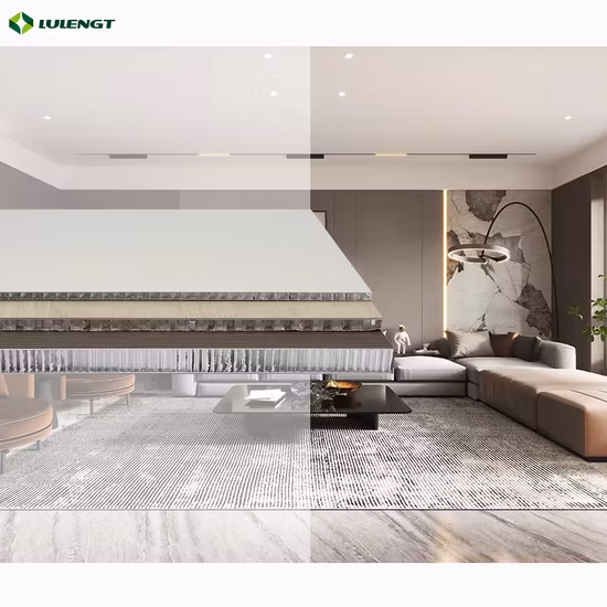 상점 가구에 사용되는 알루미늄을 가진 멜라민 MDF 판금 널 표시판