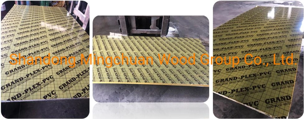 Green PP Plywood Hardwood PVC Plywood Shuttering Plywood Marine Plywood