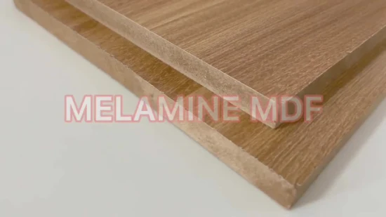 최고의 가격 고광택 멜라민 MDF 보드 18mm 두꺼운 MDF 보드 패널