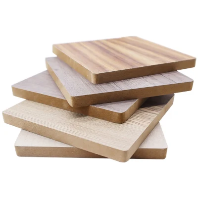 온난한 백색 두꺼운 멜라민 MDF 널 18 mm 멜라민 입히는 MDF